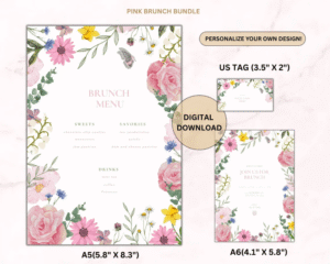 Pink brunch bundle